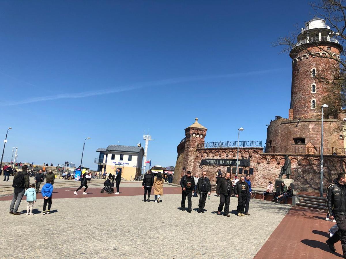 Kolobrzeg Latarnia Morska Lägenhet Exteriör bild